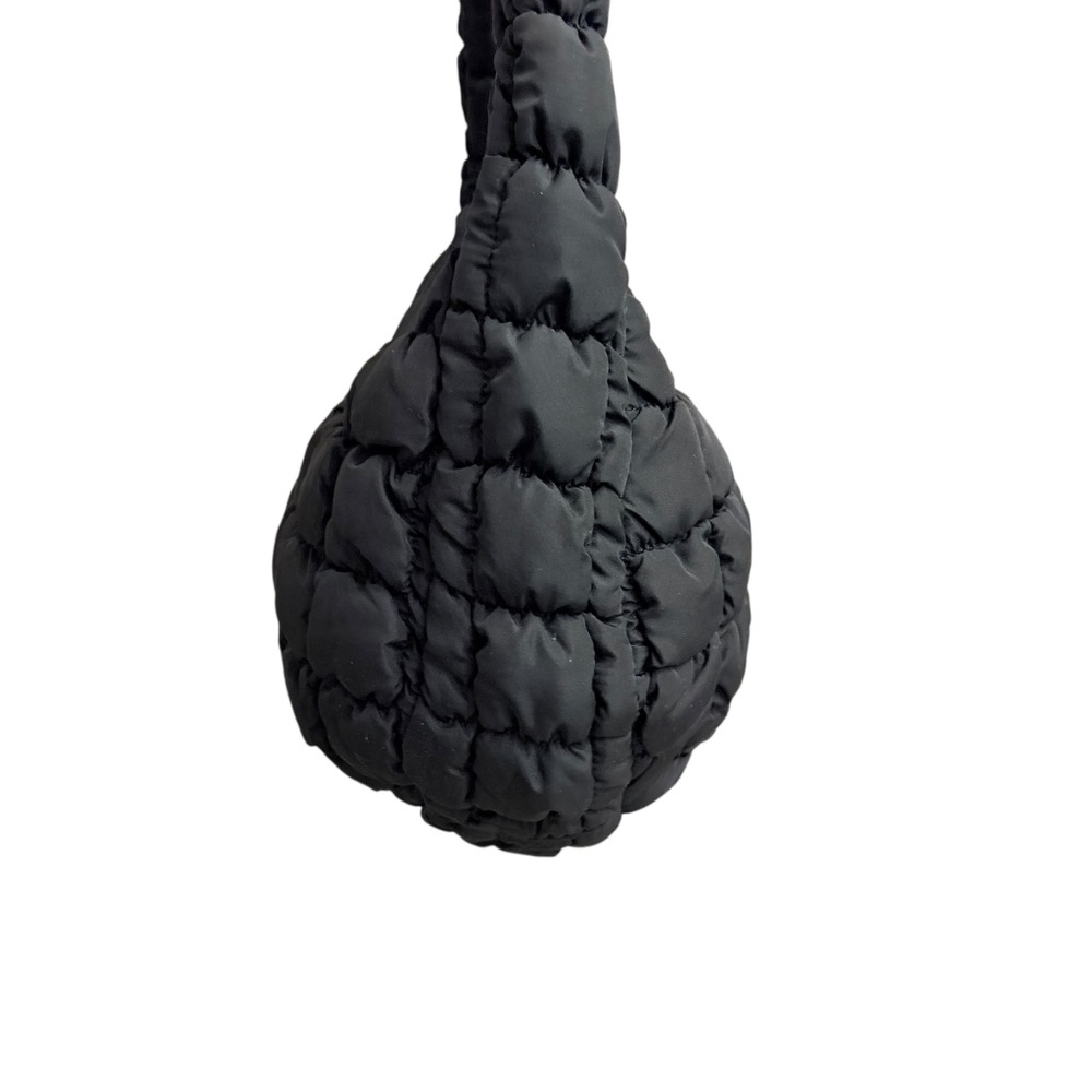 Cos small black quilted hobo bag - Picture 3 of 12